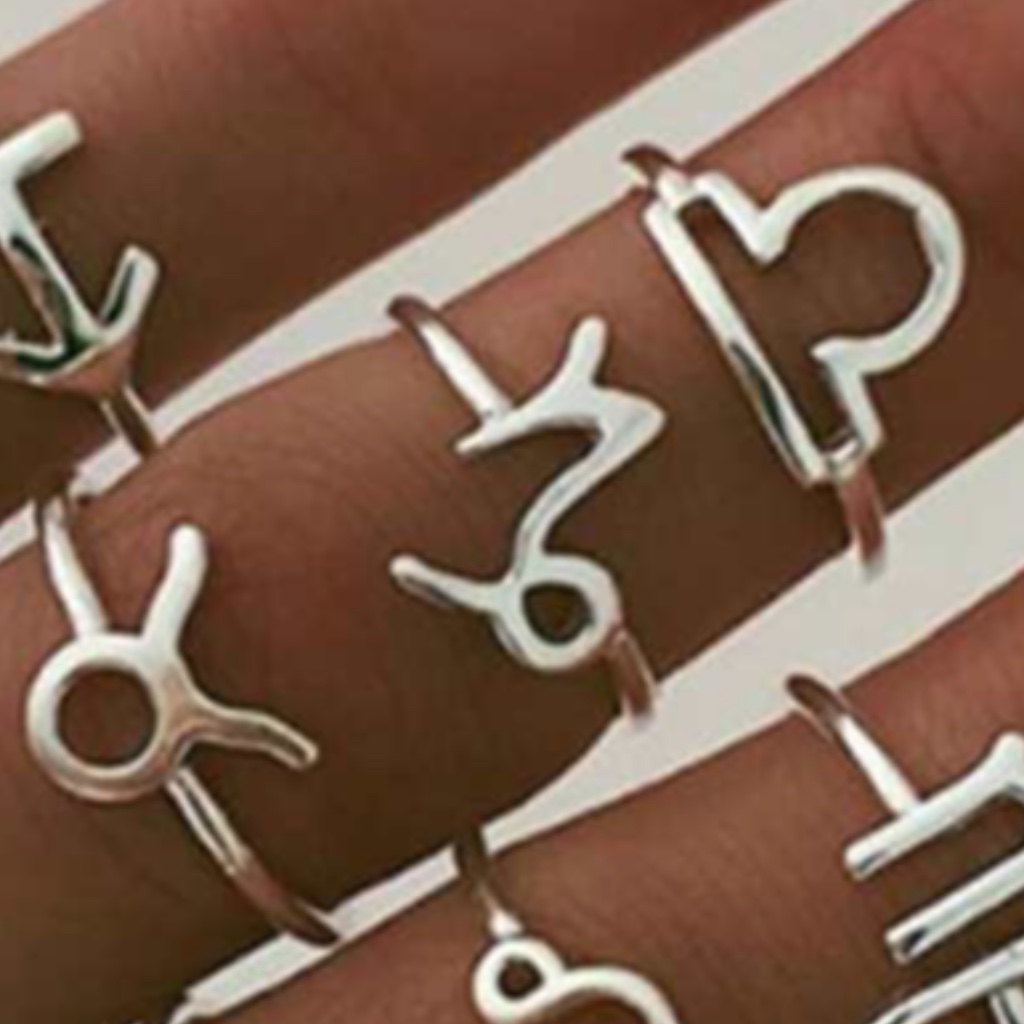 80% Off Capricorn Astrological Zodiac Rings -2